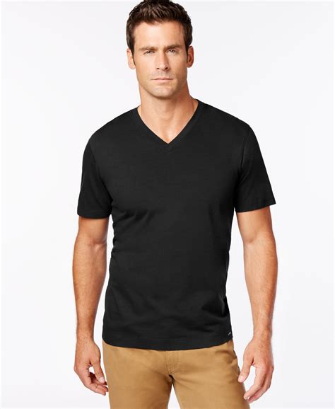 michael kors men's v-neck|More.